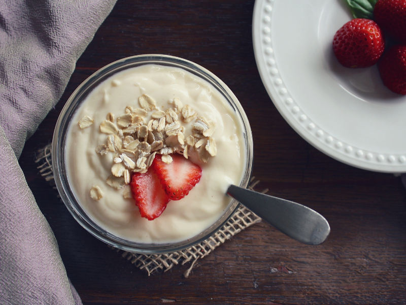 Overnight Oats with Almond Butter