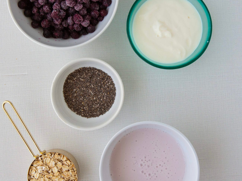overnight oats ingredients