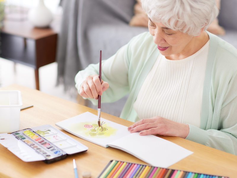 Watercolour for Wellness: A Gentle Painting Activity for Seniors