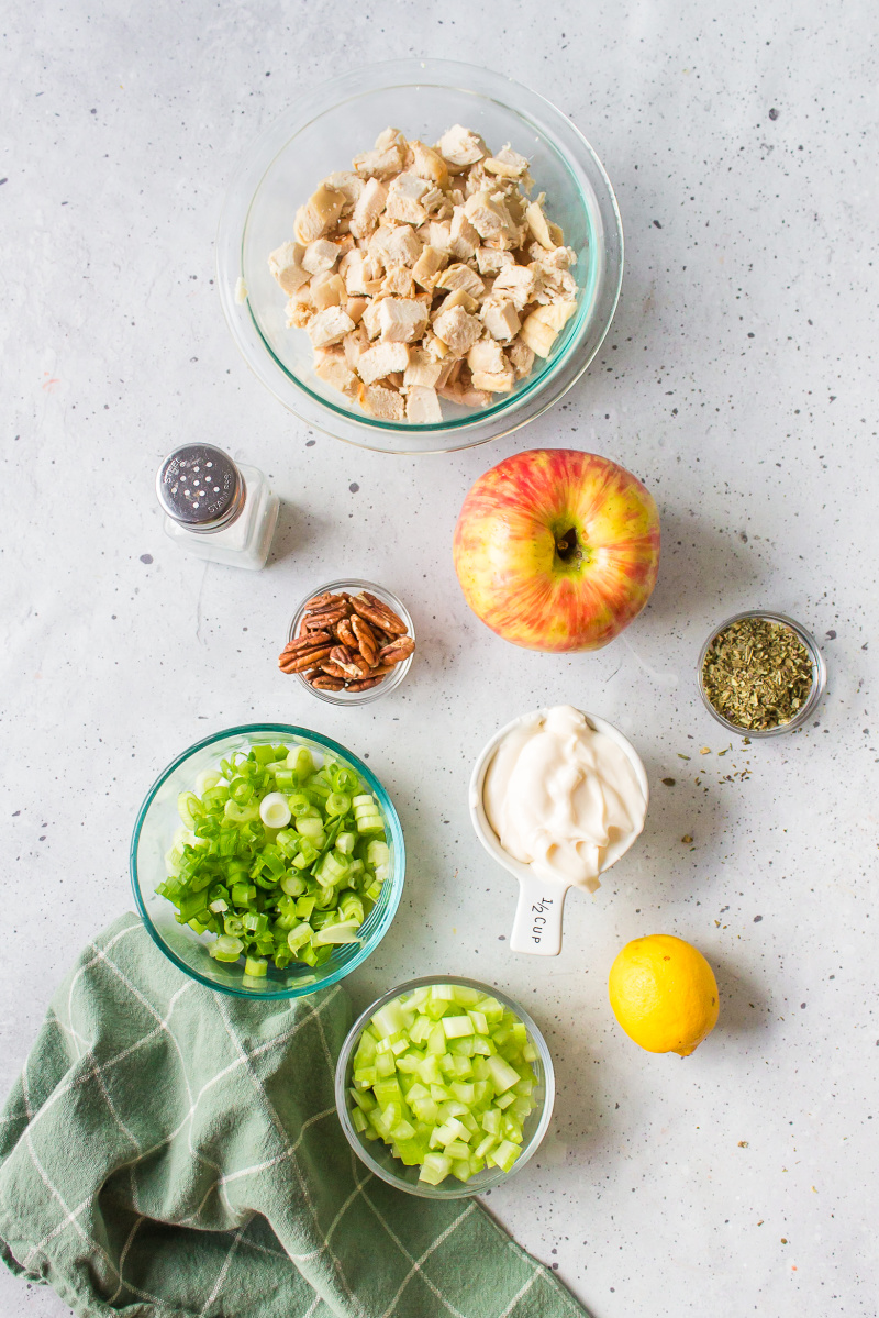 Chicken-Apple-Salad-2 chicken salad ingredients