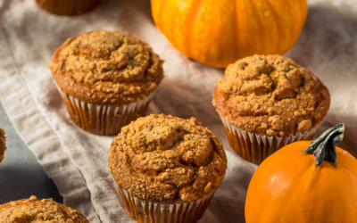 Pumpkin Oat Muffins