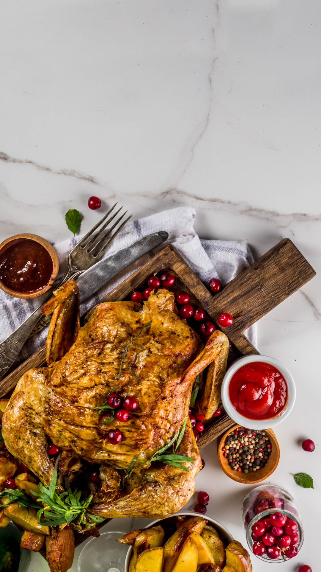IDC 4U instagram stories (11) baked chicken with cranberries