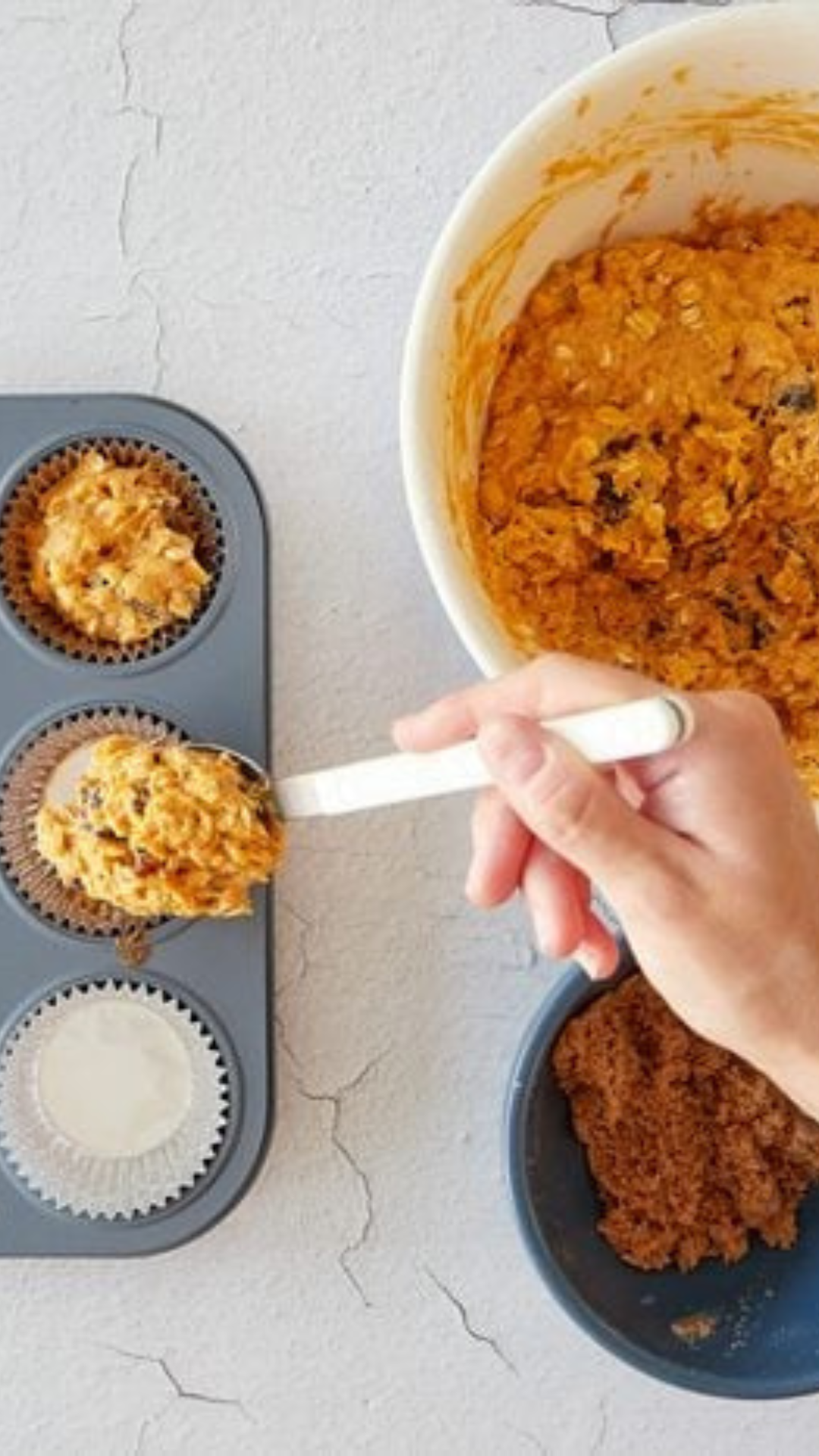Pumpkin Oat Muffins ingredients