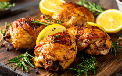 Herb-Roasted Chicken Thighs