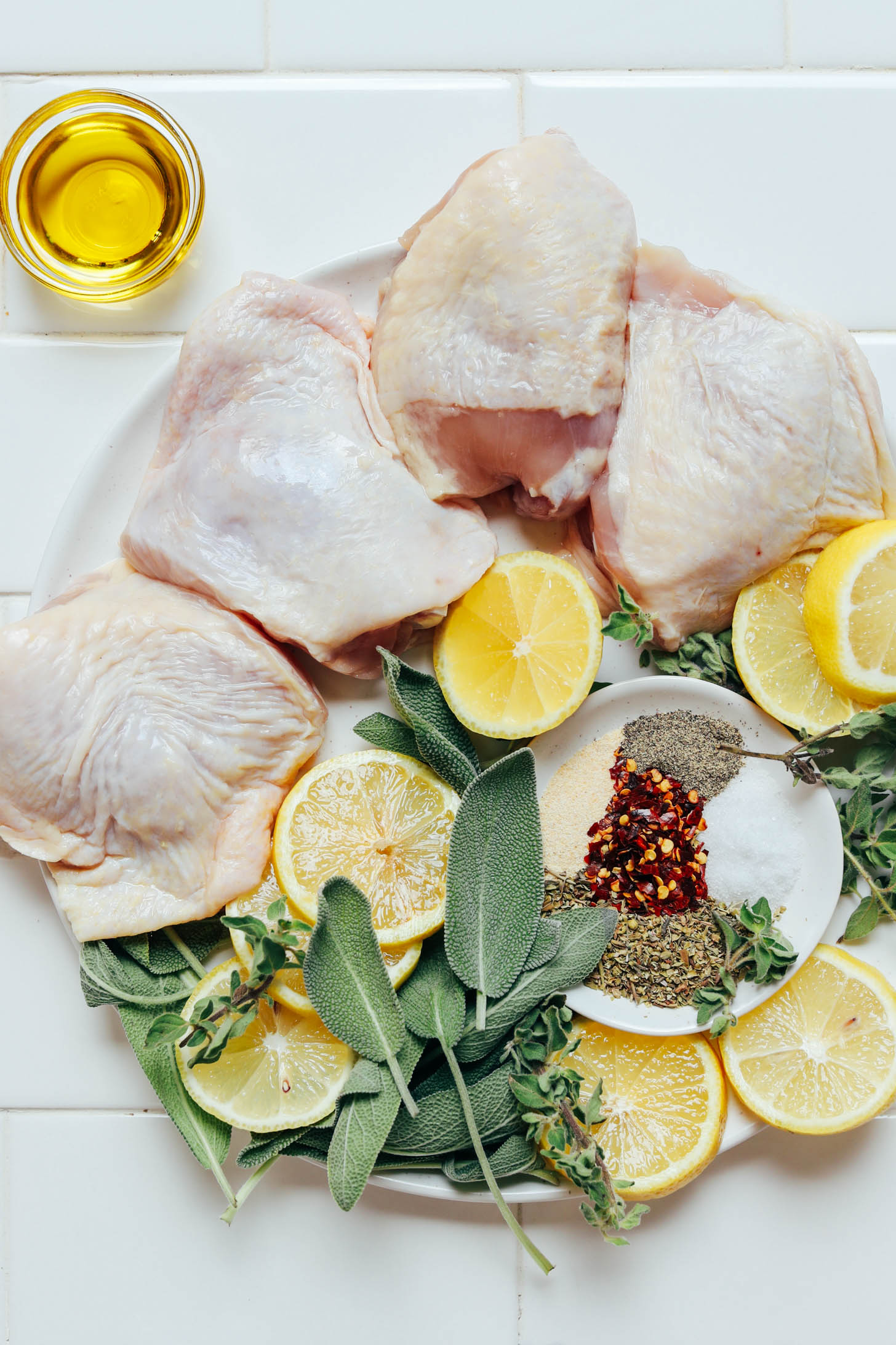  Herb-Roasted Chicken Thighs