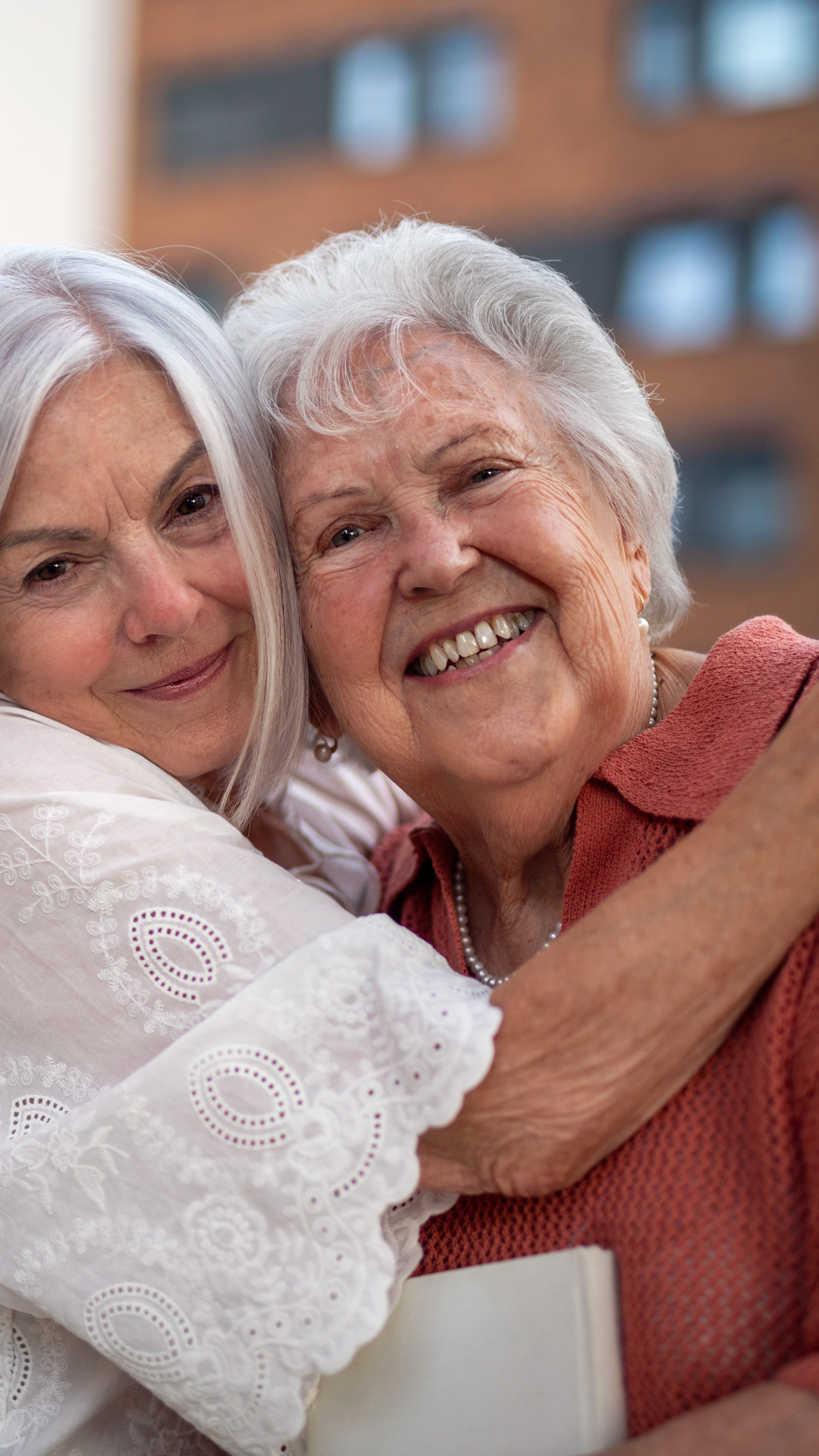 senior lady and her mom