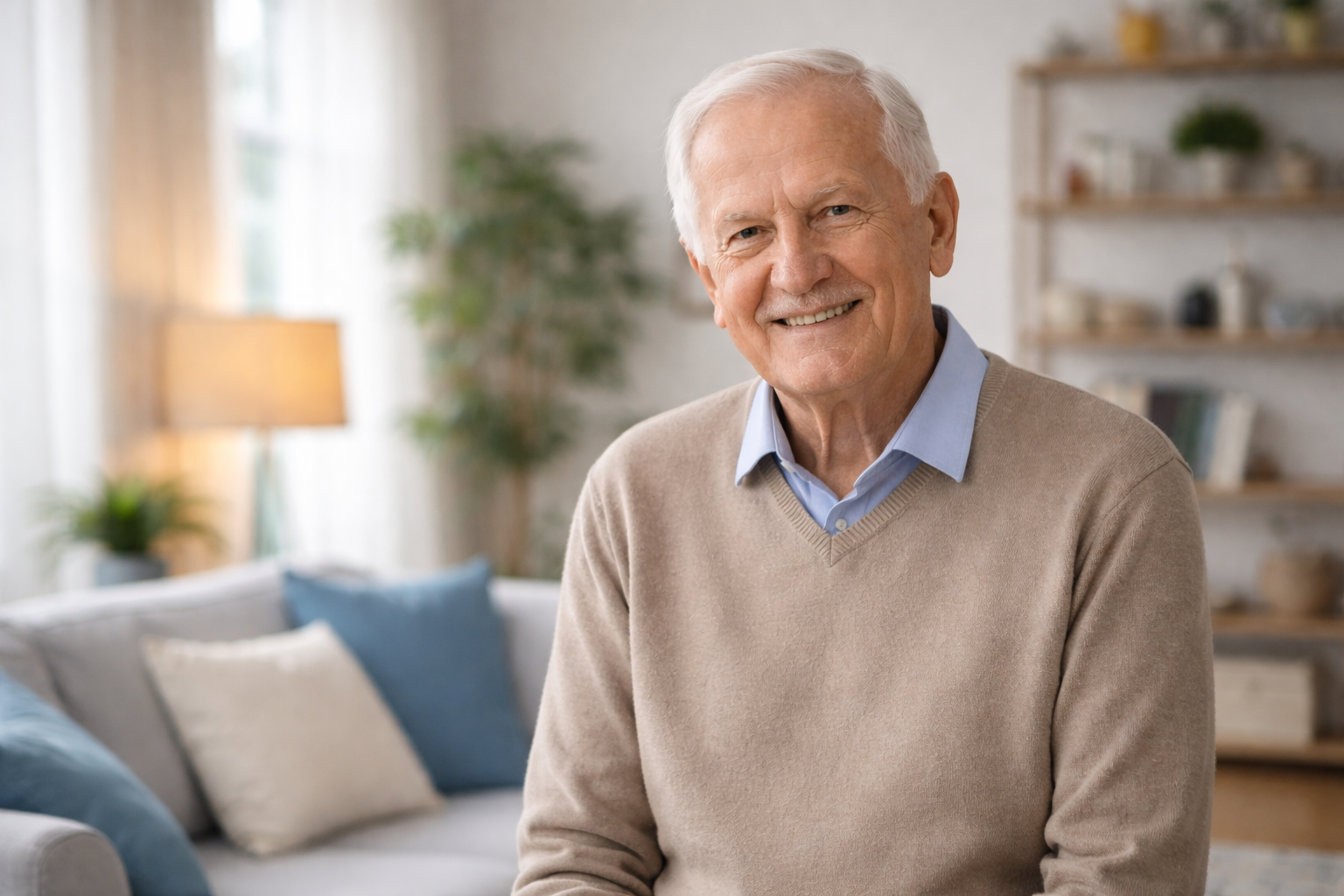 caregiver assisting with freezing in Parkinson’s through home care for seniors by Idealcaregivers4u