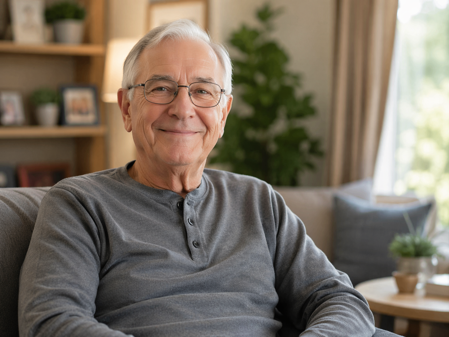 caregiver providing home care for seniors helping a parent with Parkinson’s maintain independence at home with Idealcaregivers4u